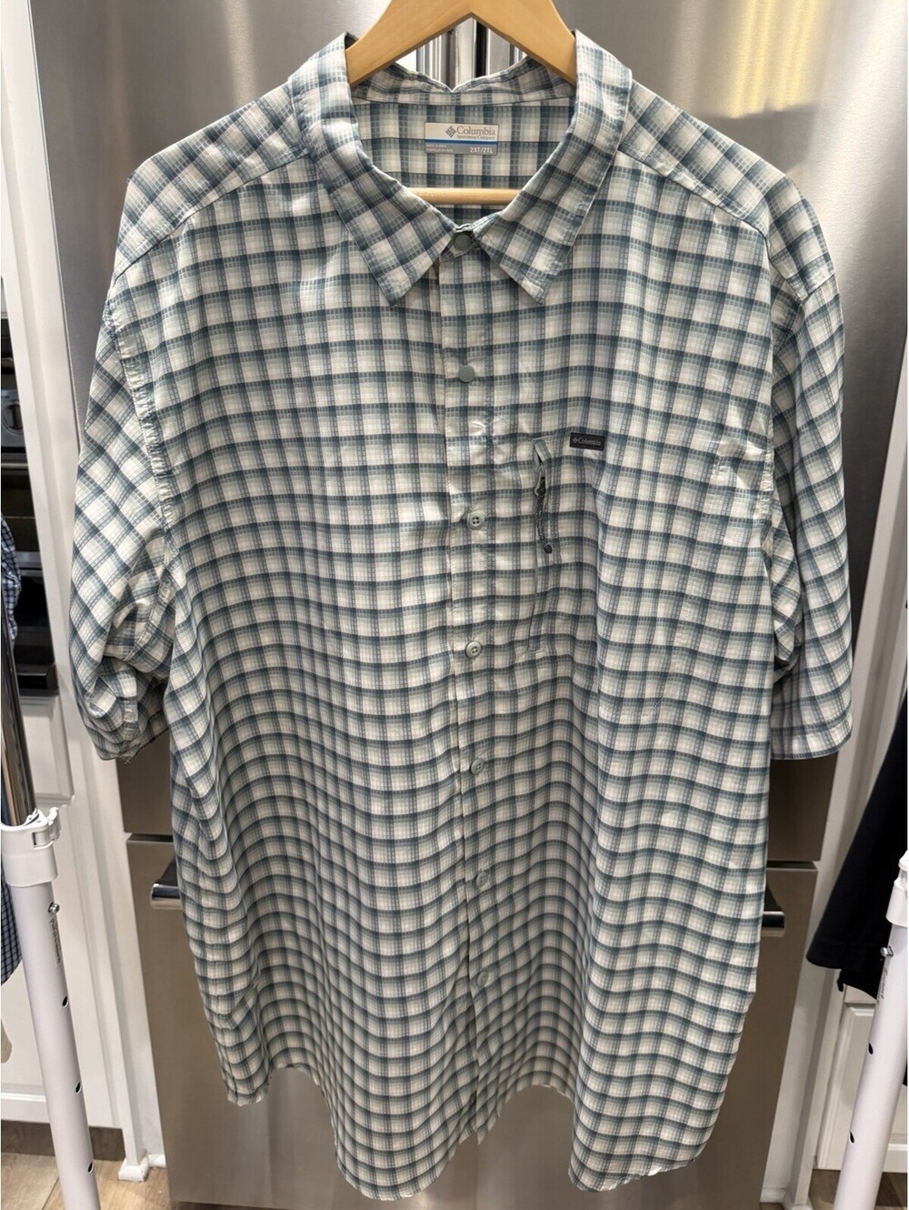 Columbia PFG Men's Short Sleeve vented shirt sz 2 XT